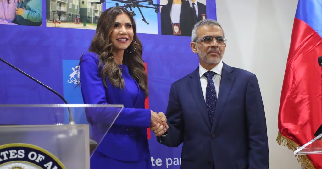 Reunión de la Secretaria de Seguridad de EE.UU. con Cordero en Chile - EE.UU. y Chile refuerzan colaboración en seguridad y Visa Waiver