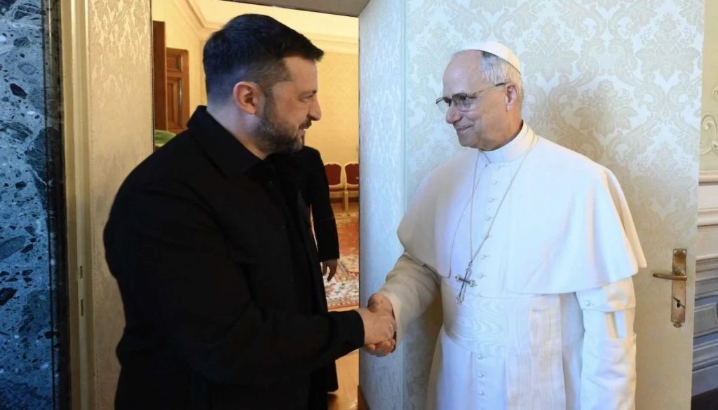 Reunión Zelenski León XIV - Zelenski y León XIV buscan un encuentro crucial por la paz