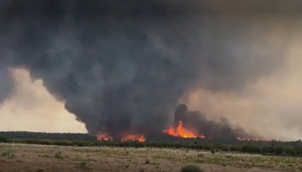 Tornado de Fuego tras el Incendio Forestal en Utah - Fenómeno del Tornado de Fuego Aterroriza Utah por Incendio Forestal