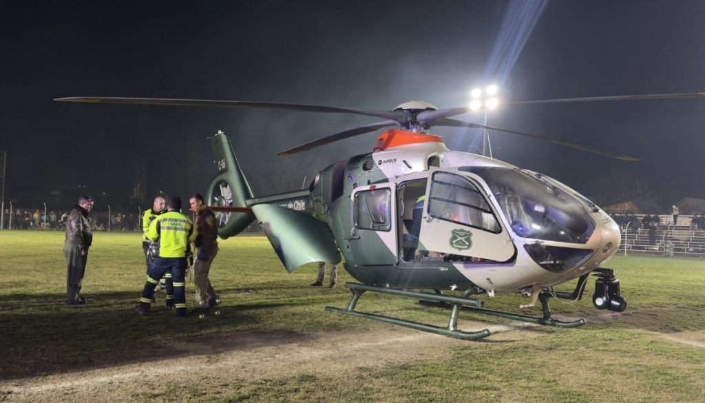 Atropello de un Menor por Su Padre en Buin - Niña en estado crítico tras accidente familiar en Buin.