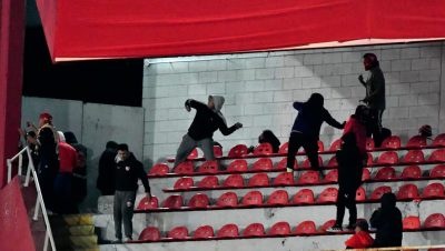 Despliegue del Consulado Chileno en el Estadio de Independiente en Argentina - Incidentes en Copa Sudamericana dejan saldo de violencia en Avellaneda