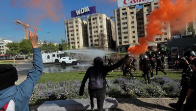 Disminución de los Desórdenes Públicos en Chile en Cinco Años - Disminuyen un 45% los desórdenes públicos en cinco años.