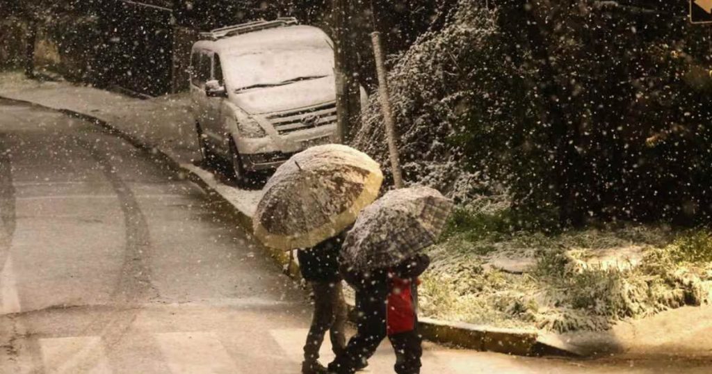 Frío Histórico en Santiago con Temperaturas de hasta -9 °C - Santiago enfrenta frío histórico con temperaturas extremas