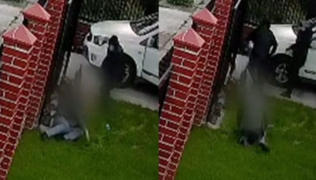 Golpiza a un Adulto Mayor tras un Portonazo en Maipú - Violento portonazo en Maipú deja a adulto mayor herido