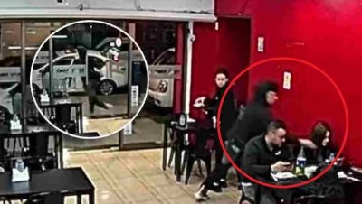 Lanzazo de un Celular en un Local de Sushi en Santiago Centro - Robo de celular en restaurante de Santiago deja huella en la seguridad urbana.