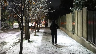 Nevadas en las Comunas de la Región Metropolitana de Santiago - Intensas Nevadas Impactan la Región Metropolitana