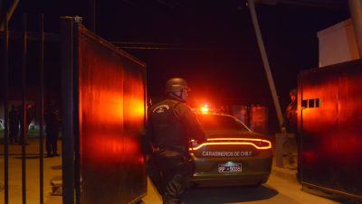 Traslado de los Reos Fugados de la Cárcel de Valparaíso a Santiago - Traslado de Fugitivos de Valparaíso Refuerza Seguridad Nacional
