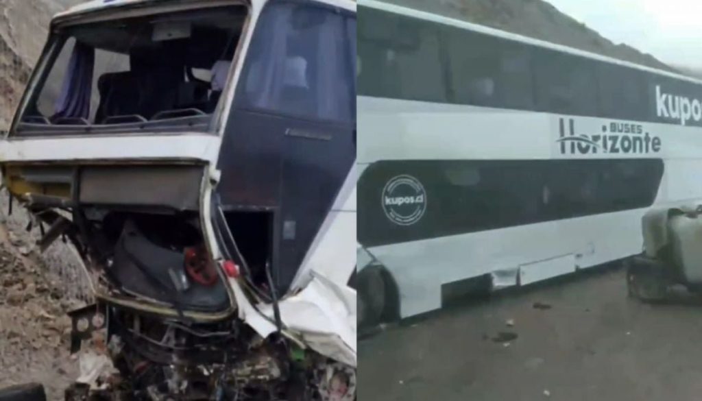 Choque de un Bus de Pasajeros en Arica Deja un Muerto y 19 Heridos - Accidente de bus en Arica deja un muerto y 19 heridos: saldo trágico.