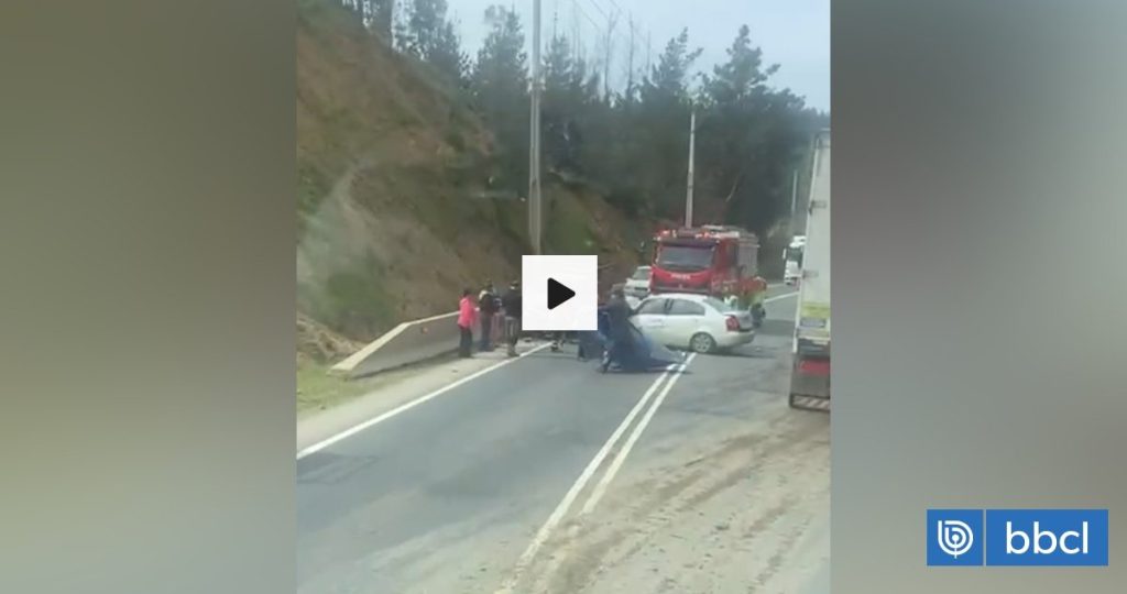 Colisión Frontal en la Ruta de la Madera en Nacimiento - Tragedia en Ruta de la Madera: Accidente Fatal y Cinco Heridos.