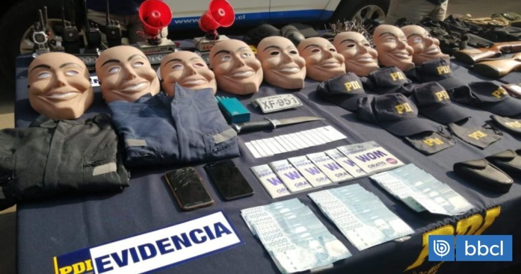 Condena a una Banda Criminal por Robos Violentos en la Región Metropolitana - Desmantelada peligrosa banda criminal en Santiago