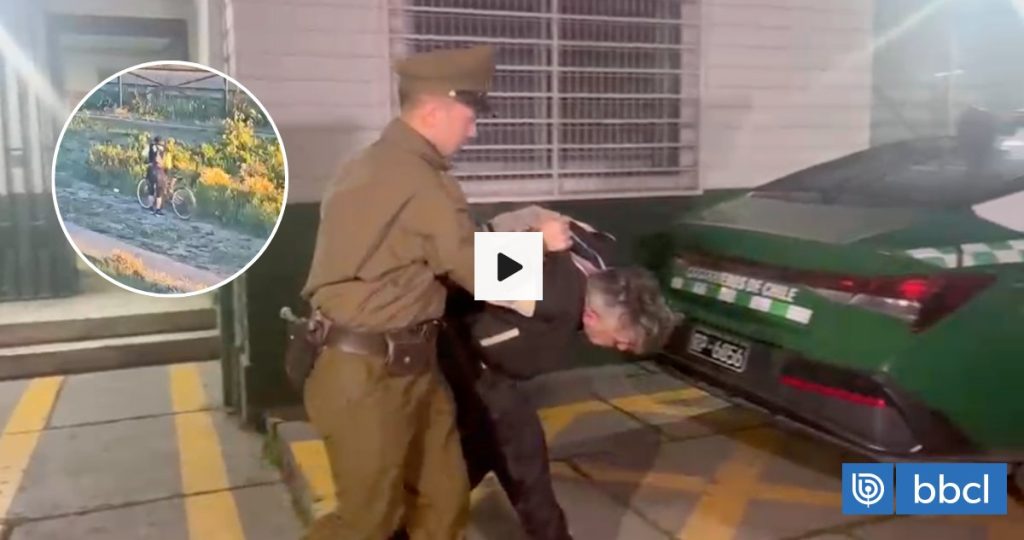 Detención de un Hombre por Robo en la Autopista Vespucio Sur - Detienen a ladrón ciclista en Vespucio Sur tras asalto audaz