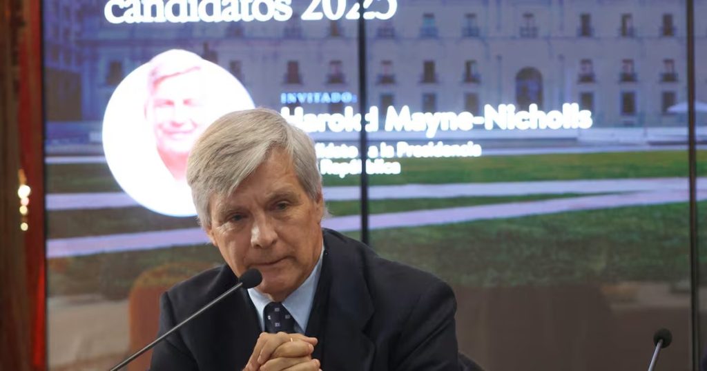 El Enfoque de Harold Mayne-Nicholls en la Seguridad y la Economía - Harold Mayne-Nicholls critica trabas para inversión en Chile