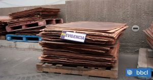 Incautación de Cobre Robado en la Región del Bío Bío - Aduanas de Bío Bío incautan 153 toneladas de cobre robado