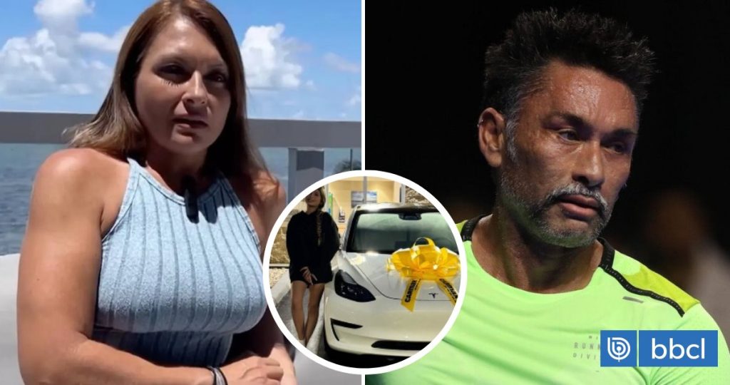 Paula Pavic Regala un Tesla a Su Hija y Critica a Marcelo Ríos. - Paula Pavic celebra un logro personal con un lujoso regalo para su hija
