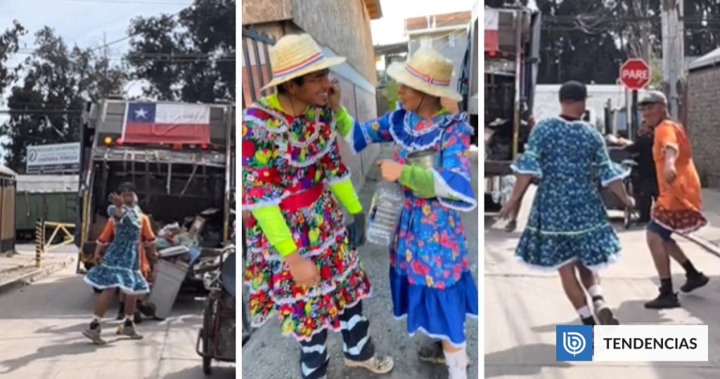 Recolectores de Basura Celebran las Fiestas Patrias en San Bernardo - Recolectores de San Bernardo deslumbran con espíritu dieciochero