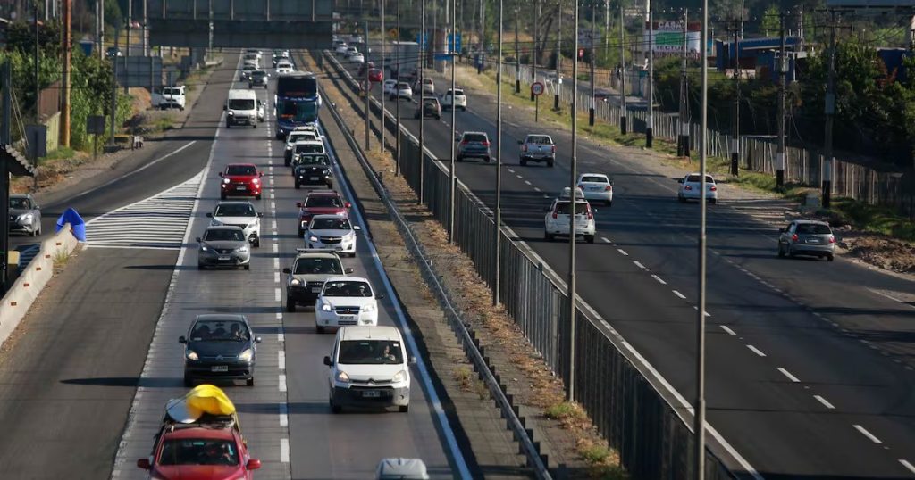 Salida de Vehículos desde la Región Metropolitana durante las Fiestas Patrias - Éxodo Vehicular Desde Santiago Durante las Fiestas Patrias