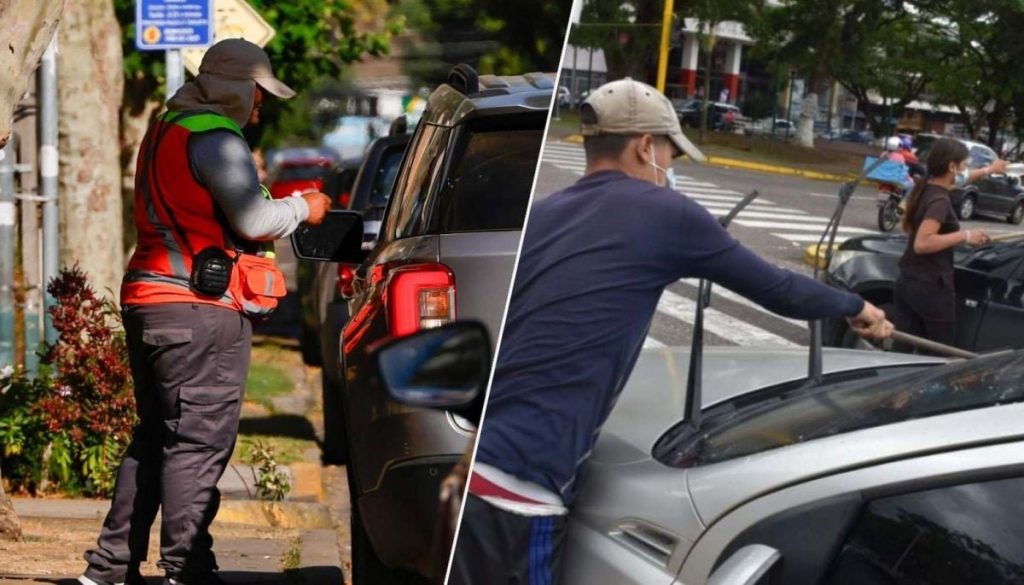 Sanciones a los Cuidadores de Autos Ilegales en Chile - Proyecto de Ley para Regular a Cuidadores y Limpiadores Informales