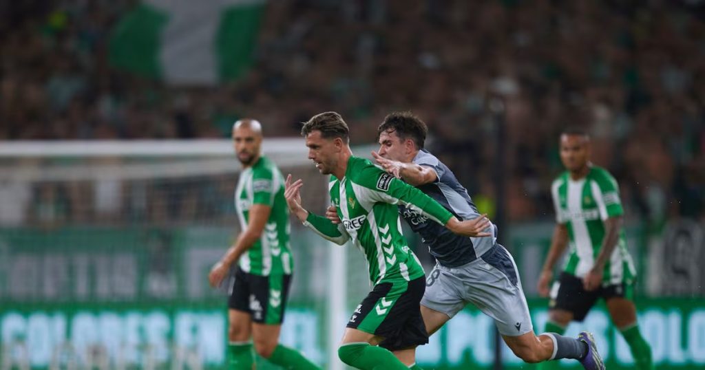 Victoria del Betis de Pellegrini en LaLiga Antes de la Europa League - Betis de Pellegrini brilla en LaLiga con triunfo ante Real Sociedad