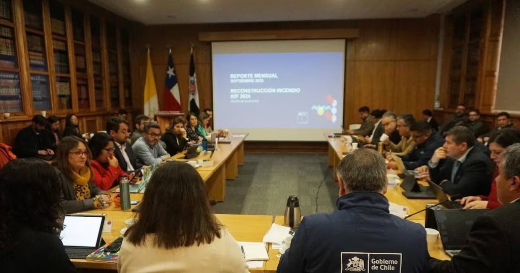 Avance del Plan de Reconstrucción en la Región de Valparaíso - Avance del 53% en Plan de Reconstrucción de Valparaíso