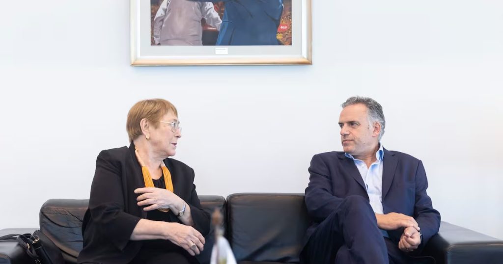 Candidatura de Michelle Bachelet ante la ONU en Uruguay - Bachelet impulsa su candidatura a la Secretaría General de la ONU