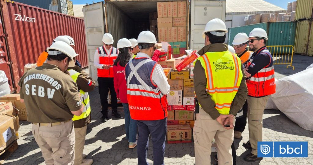 Decomiso de Productos Falsificados en el Puerto de San Antonio - Operativo en San Antonio incauta 350 mil productos falsificados