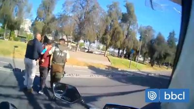 Detención del Conductor que Atropelló a una Persona en Providencia - Detenido tras peligrosa persecución en Santiago