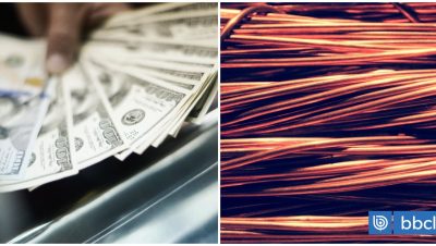 El Cobre Alcanza Su Mejor Nivel en Más de Dos Meses y el Dólar Baja. - El cobre sube y presiona a la baja al dólar en Chile
