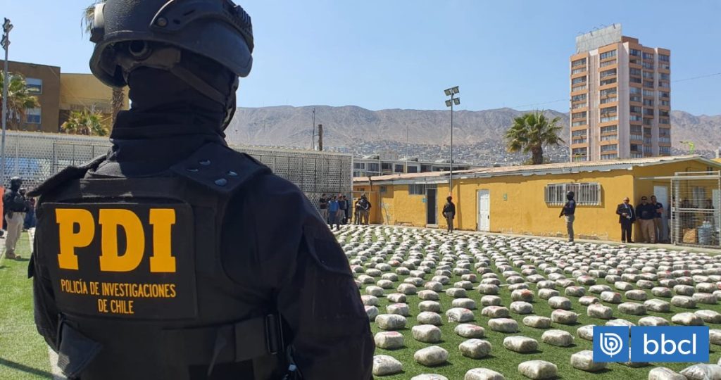Incautación de 1.300 Kilos de Droga en Antofagasta - Incautación récord de 1.300 kg de drogas sacude a Antofagasta