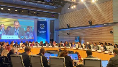Reuniones de Nicolás Grau en el FMI y en el Banco Mundial - Encuentro de Grau en EE.UU. resalta fortaleza económica de Chile