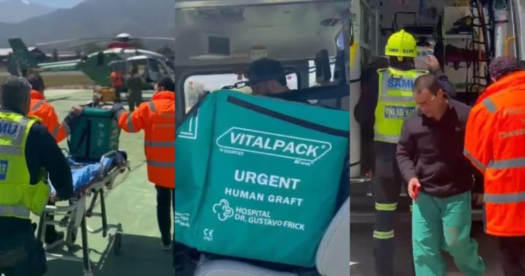 Traslado de un Órgano Vital en un Vuelo Humanitario hacia Viña del Mar - Carabineros realiza traslado aéreo vital para salvar una vida