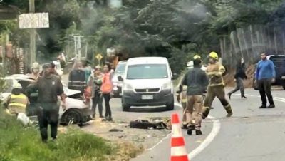 Accidente entre un Automóvil y Camiones en la Ruta Concepción-Florida - Tragedia en Ruta Concepción: Colisión Cobra Tres Vidas