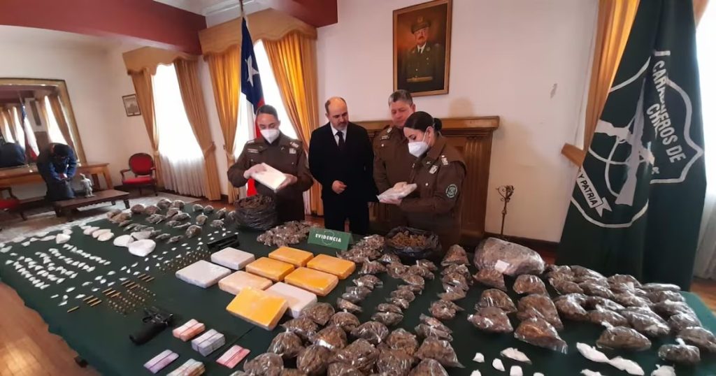 Condena a 16 Años de Cárcel por Tráfico de Drogas en Talca - Condena de 14 años por gran incautación de drogas en Talca.