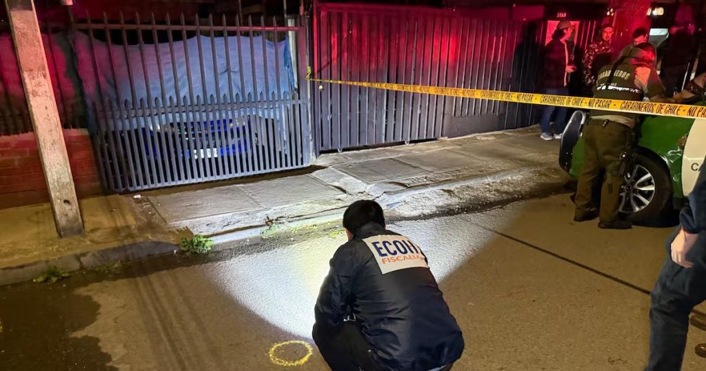 Homicidio a Quemarropa en Peñalolén tras un Ajuste de Cuentas - Violento asesinato en Peñalolén: investigan posible ajuste de cuentas.