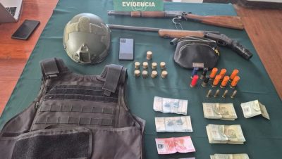 Incautación de Armas y Munición en lo Espejo - Carabineros desbaratan arsenal en operativo en Lo Espejo