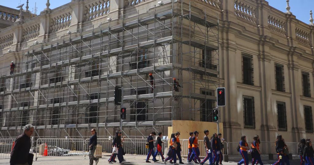 Paralización de las Obras de Remodelación en la Moneda - Remodelación de La Moneda se Detiene por Falta de Permisos