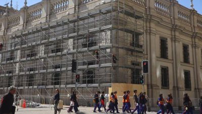 Paralización de las Obras de Remodelación en la Moneda - Remodelación de La Moneda se Detiene por Falta de Permisos