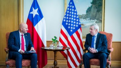 Reunión del Canciller Van Klaveren con el Embajador de Estados Unidos en Chile - Nueva Era Diplomática: EE.UU. y Chile Fortalecen Lazos