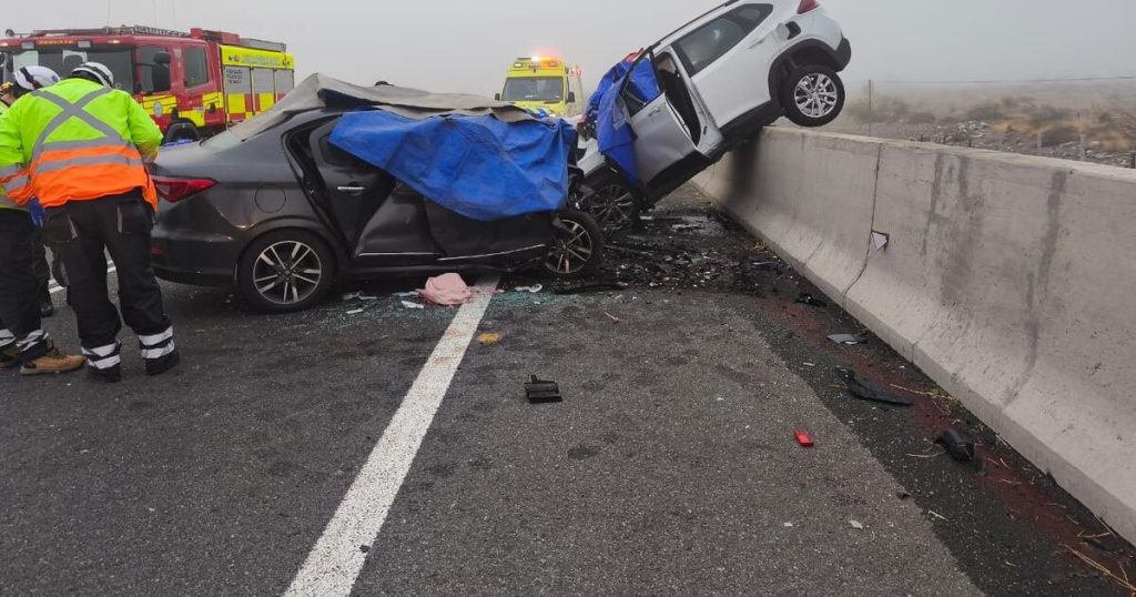 Tragedia de Choque Frontal en San Felipe con Tres Fallecidos - Impactante Accidente en San Felipe: Tres Personas Fallecidas