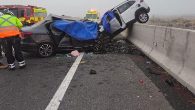 Tragedia de Choque Frontal en San Felipe con Tres Fallecidos - Impactante Accidente en San Felipe: Tres Personas Fallecidas