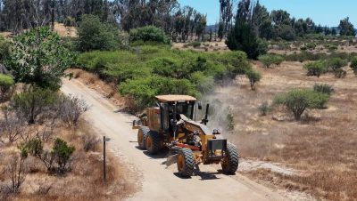 Construcción de Cortafuegos en el Lago Peñuelas ante Incendios Forestales - Lago Peñuelas: 80 km de cortafuegos para prevenir incendios forestales