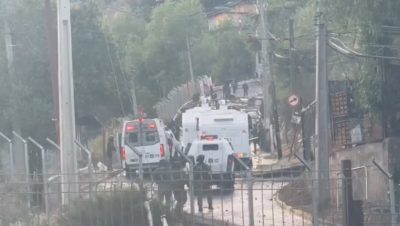 Desalojo de la Toma en el Cerro 18 de lo Barnechea con Enfrentamientos - Tensión y Desalojos en Cerro 18: Conflicto en Aumento