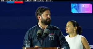 Homenaje a Gabriela Mistral en el 80 Aniversario de Su Premio Nobel - Boric honra a Mistral: construyendo juntos el Chile soñado.