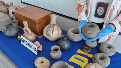 Incautación de Restos Arqueológicos en Paihuano - Descubren colecciones arqueológicas ilegales en Paihuano