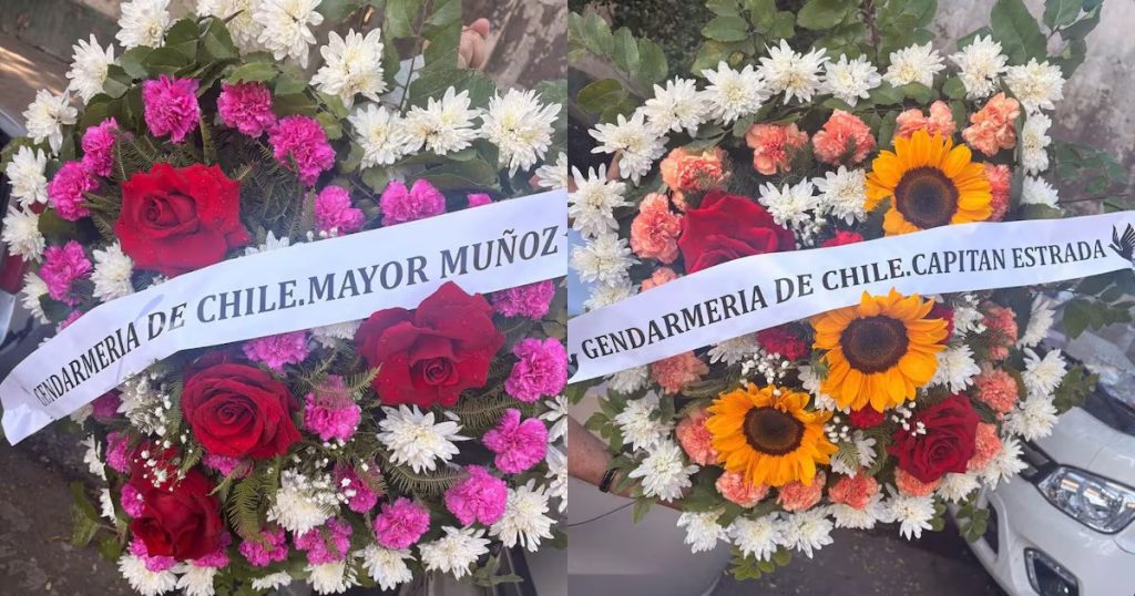 Investigación de Gendarmería sobre las Coronas de Flores en Santiago - Investigación en Gendarmería: Alerta por misteriosas coronas de flores