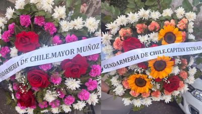 Investigación de Gendarmería sobre las Coronas de Flores en Santiago - Investigación en Gendarmería: Alerta por misteriosas coronas de flores