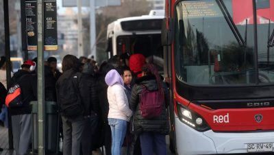 Refuerzo de los Servicios de Buses de la RED en la Región Metropolitana para las Elecciones - Transporte Público Refuerza Servicios en Día de Elecciones