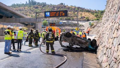 Simulacro de Colisión Múltiple en el Túnel San Cristóbal - Simulacro en Túnel San Cristóbal refuerza seguridad vial